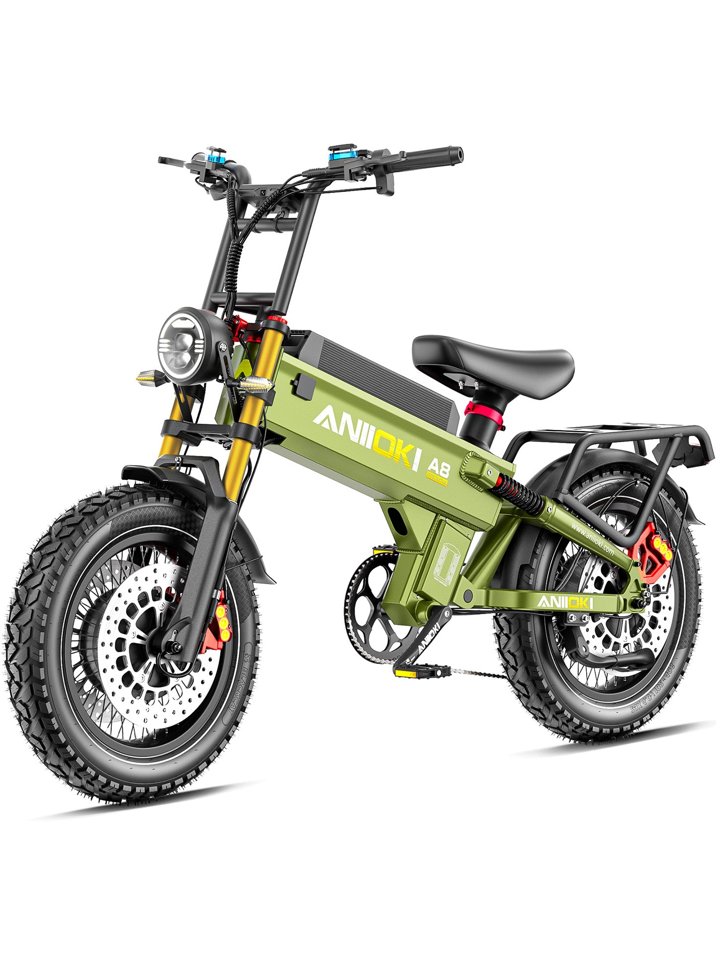 2025 Version A8 Pro Max 60V Dual Motor Ebike